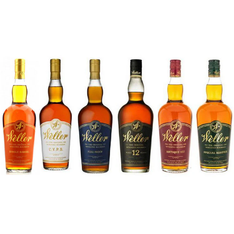 Weller – Complete Lineup 6x750ML +2 Free T-Shirts