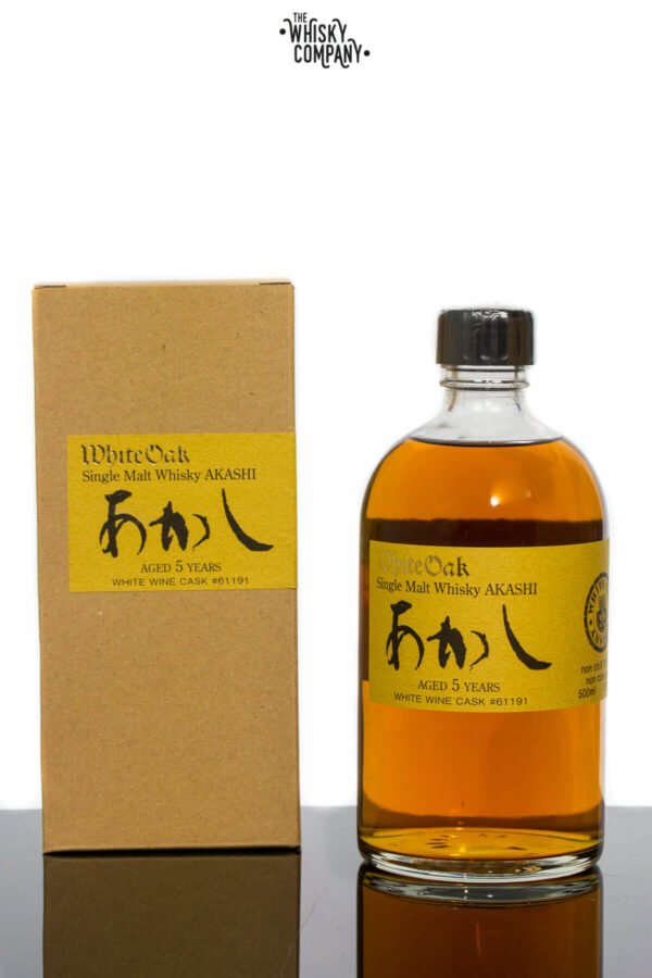 Akashi White Oak Aged 5 Years Single Cask #61191 Japanese Single Malt Whisky (700ml)