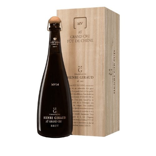 Henri Giraud Fut De Chene Multi Vintage Rose NV 75cl in Wood Box