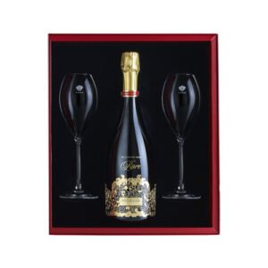 Rare 2002 75cl + 2 Glasses Pack