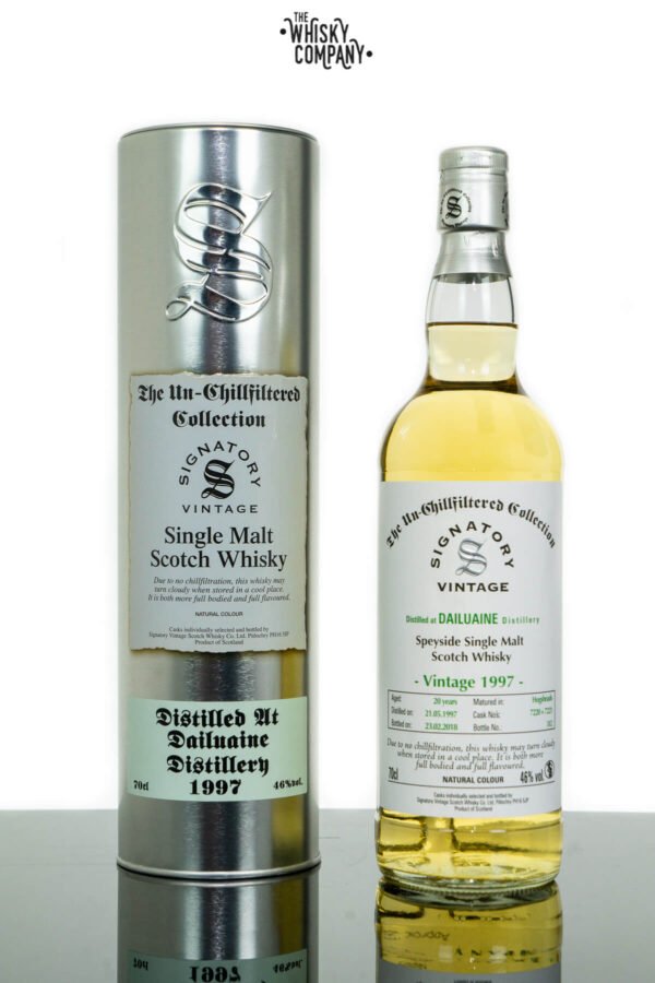 Dailuaine 1997 Aged 20 Years Single Malt Scotch Whisky – Signatory Vintage (700ml)