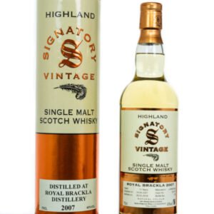 Royal Brackla 2007 Aged 10 Years Single Malt Scotch Whisky – Signatory Vintage (700ml)
