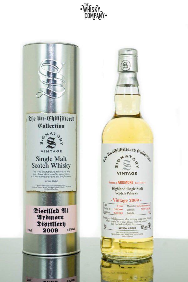 Ardmore 2009 Aged 8 Years Single Malt Scotch Whisky – Signatory Vintage (700ml)