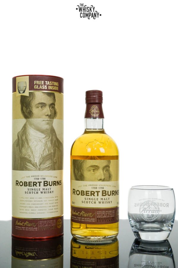 Arran Robert Burns Gift Pack Island Single Malt Scotch Whisky (700ml)