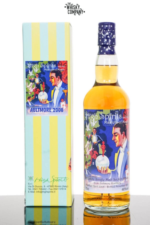 Aultmore 2008 Aged 16 Years Single Malt Scotch Whisky – High Spirits (700ml)