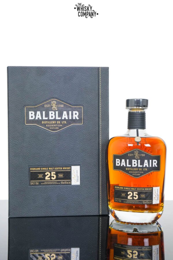 Balblair 25 Years Old Highland Single Malt Scotch Whisky (750ml)