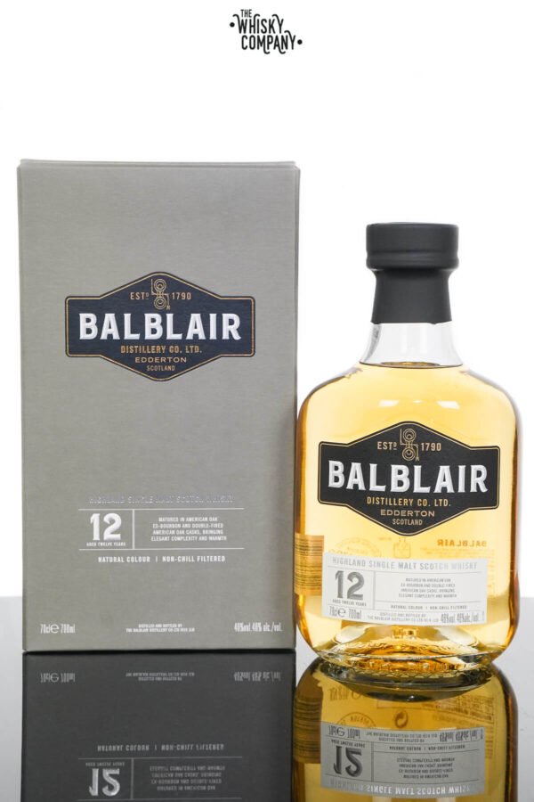 Balblair 12 Years Old Single Malt Scotch Whisky (750ml)