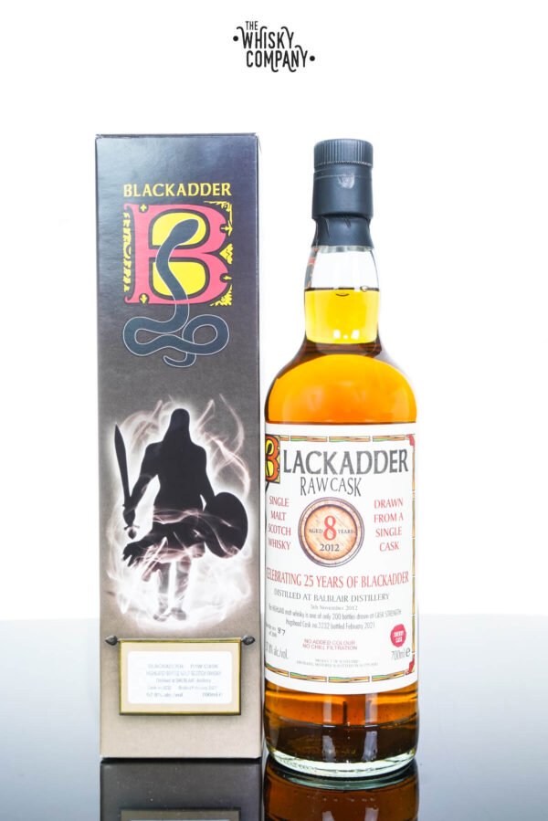 Balblair 2012 Aged 8 Years Single Malt Scotch Whisky – Blackadder Raw Cask 3232 (750ml)