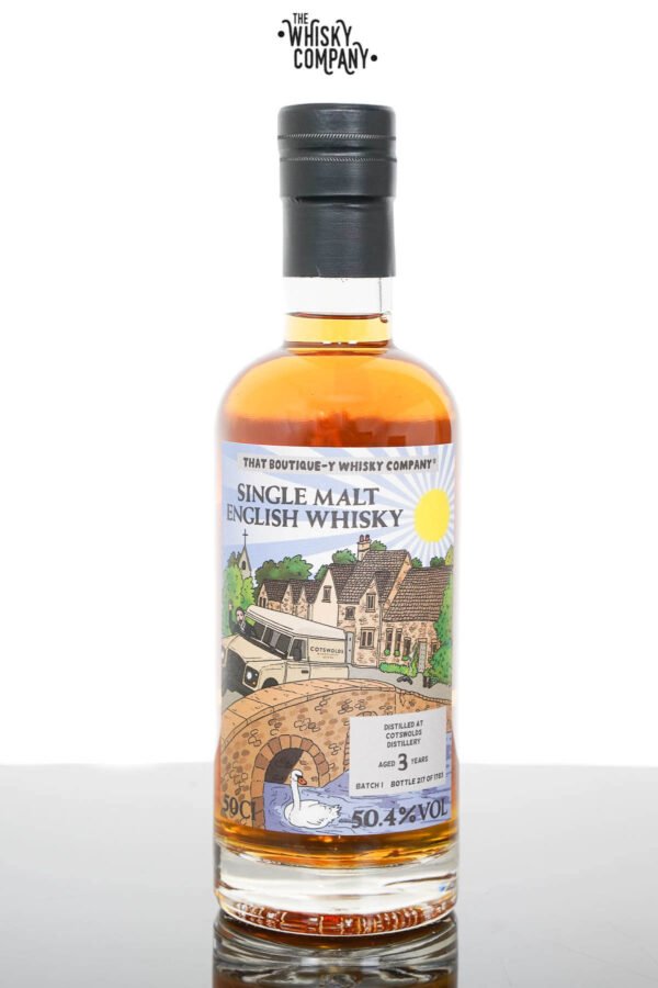 Cotswolds Aged 3 Years Single Malt English Whisky Batch 1 – That Boutique-Y Whisky Company (500ml)