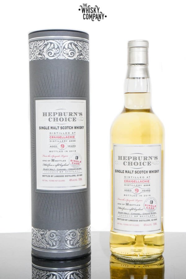 Craigellachie 2008 Aged 9 Years Single Malt Scotch Whisky – Hepburn’s Choice (700ml)