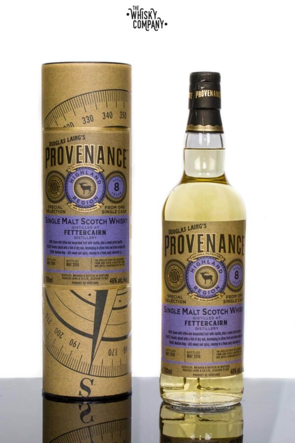 Fettercairn Aged 8 Years Single Cask Single Malt Scotch Whisky – Douglas Laing Provenance (700ml)