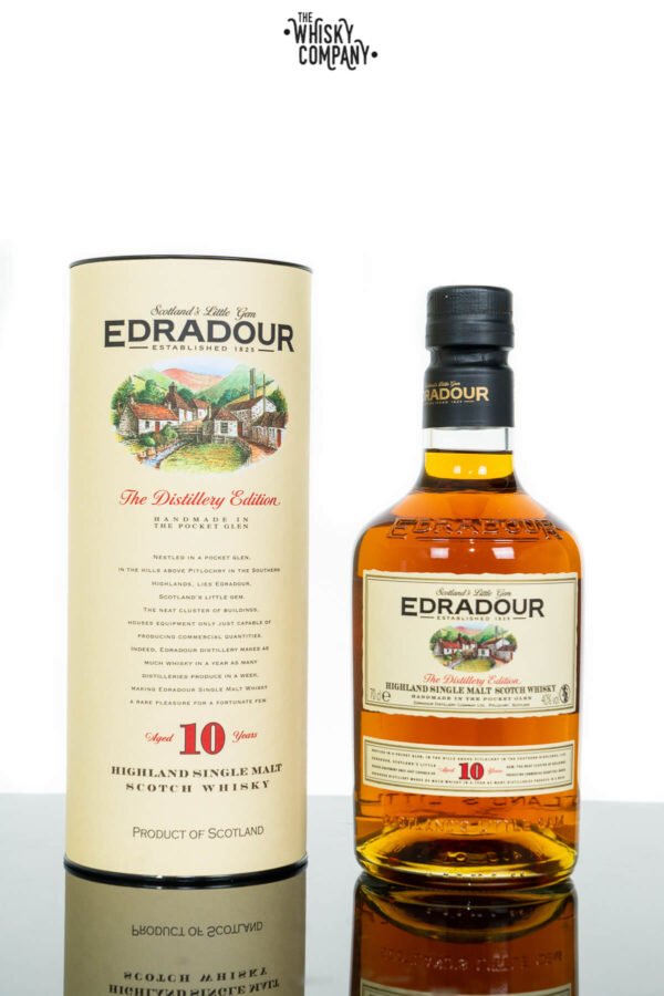 Edradour 10 Years Old Distillery Edition Highland Single Malt Scotch Whisky -NO TIN (700ml)