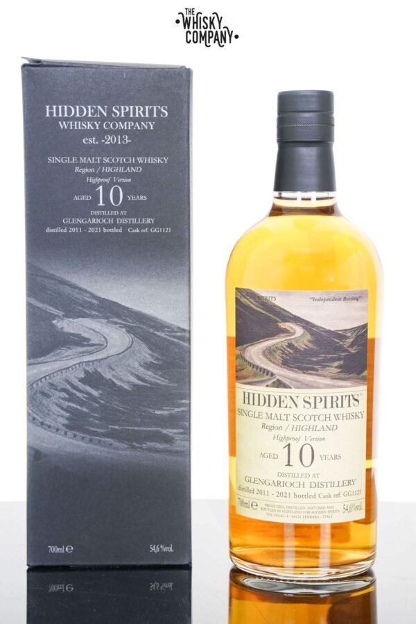 Glen Garioch 2011 Aged 10 Years Highland Single Malt Scotch Whisky – Cask #GG1121 Hidden Spirits (750ml)