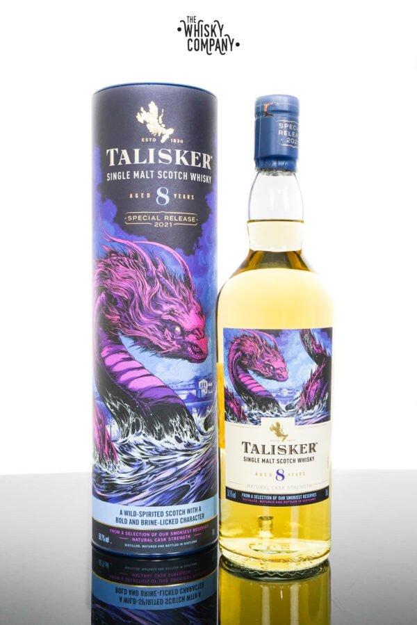 Talisker Aged 8 Years Island Single Malt Scotch Whisky – 2021 Special Release (750ml)