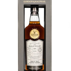 Balblair 24 Years Old 1993 Cask Strength Highland Single Malt Scotch Whisky Gordon & MacPhail (750ml)