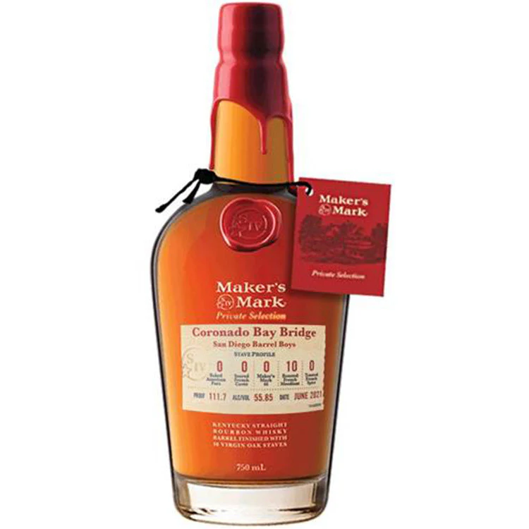 Maker's Mark SDBB Coronado Bay Bridge Barrel Pick