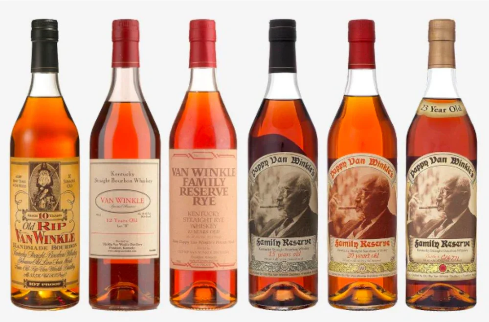 Pappy Van Winkle's Family Lineup Collection Bundle