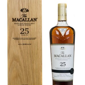 The Macallan 25 Year Old Sherry Oak Single Malt Scotch Whisky (2018 Release) - 750ml