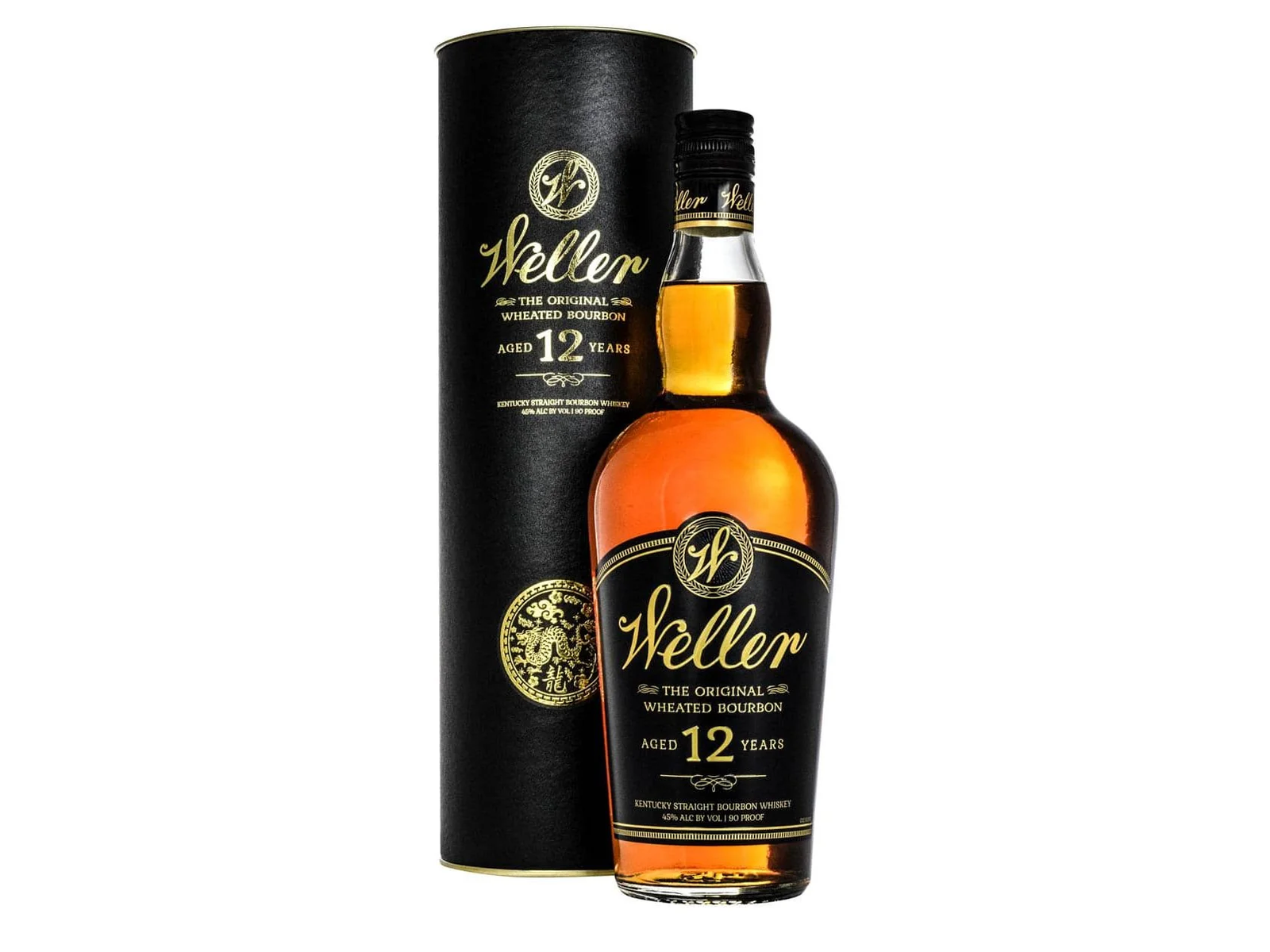 Weller 12 Year Old Year of the Dragon Bourbon Whiskey, Taiwan Edition, 750ml