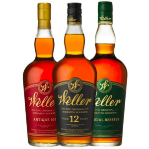 W.L. Weller Bourbon Bundle: Antique 107, 12 Year & Special Reserve, 3 x 750ml