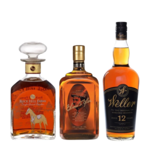 W.L. Weller 12 Year, Elmer T. Lee & Rock Hill Farms Single Barrel Bourbon Bundle - 3 x 750ml