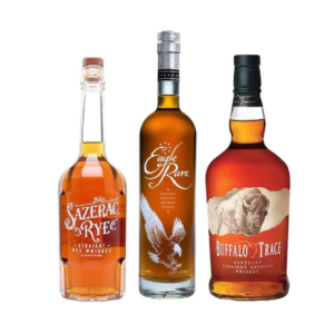 Sazerac Rye, Eagle Rare 10 Year & Buffalo Trace Bourbon Bundle