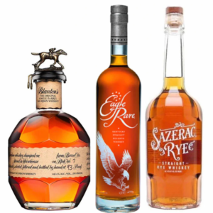 Blanton’s Single Barrel, Eagle Rare, & Sazerac Rye Whiskey