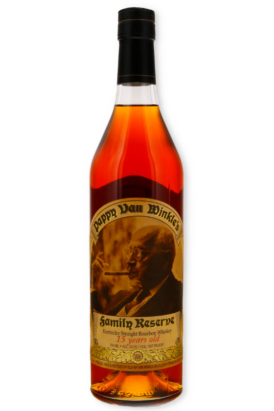 Pappy Van Winkle 15 Year Old Family Reserve Bourbon, 750ml (2022 Release)