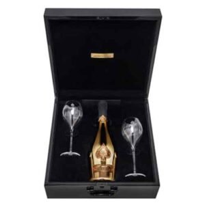 Armand de Brignac Brut Gold NV Champagne Gift Set - 750ml with 2 Flutes