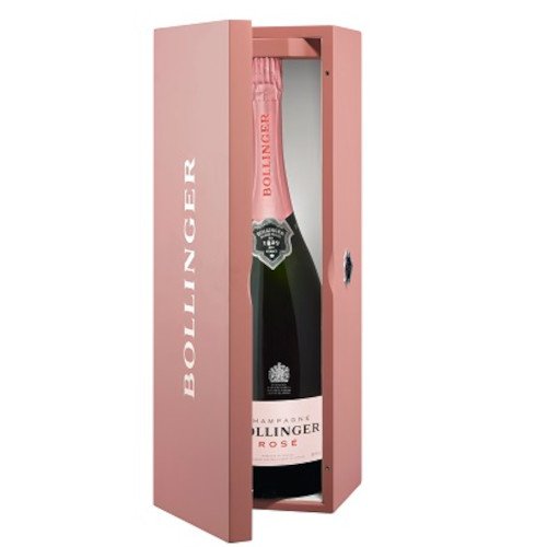 Bollinger Rose NV Jeroboam in Pink Wood Box (3 ltr)