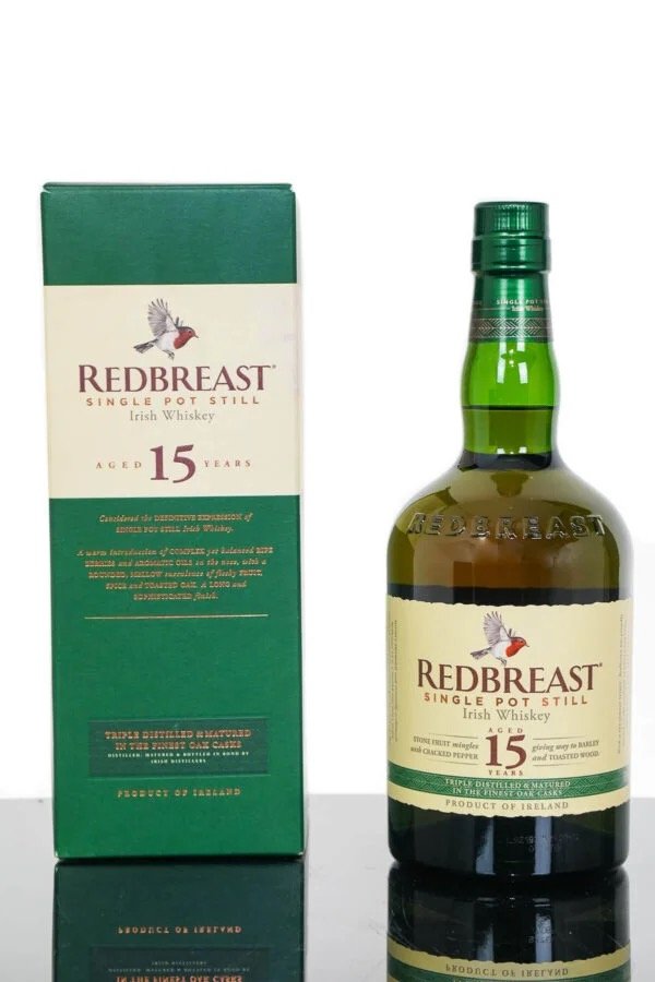 Redbreast Aged 15 Years Irish Single Pot Still Whisky (700ml)