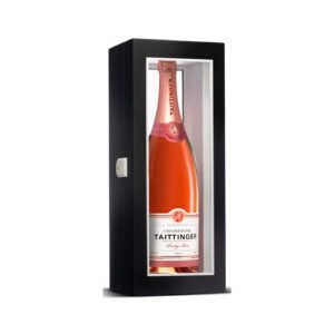 Taittinger Brut Prestige Rose NV Jeroboam  in Black Wood Box (3 ltr)