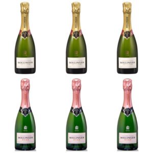 Bollinger Champagne Half Bottles Mixed Case (6 x 37.5cl)