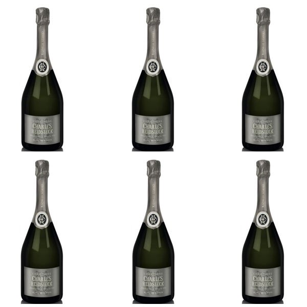 Charles Heidsieck Blanc de Blancs NV 6 X 75cl – CASE DEAL