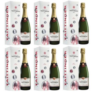 Taittinger Brut Reserve NV Champagne - Case of 6 x 750ml