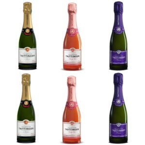 Taittinger Brut Champagne Mixed Selection Case, 6 x 375ml Half Bottles