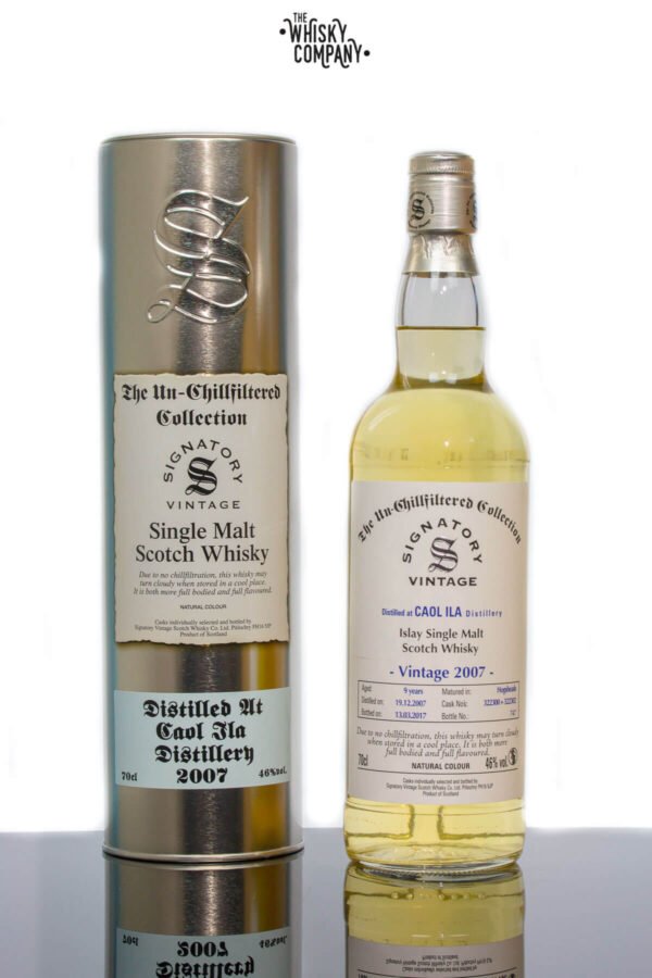 Caol Ila 2007 Aged 9 Years Single Malt Scotch Whisky – Signatory Vintage (700ml)