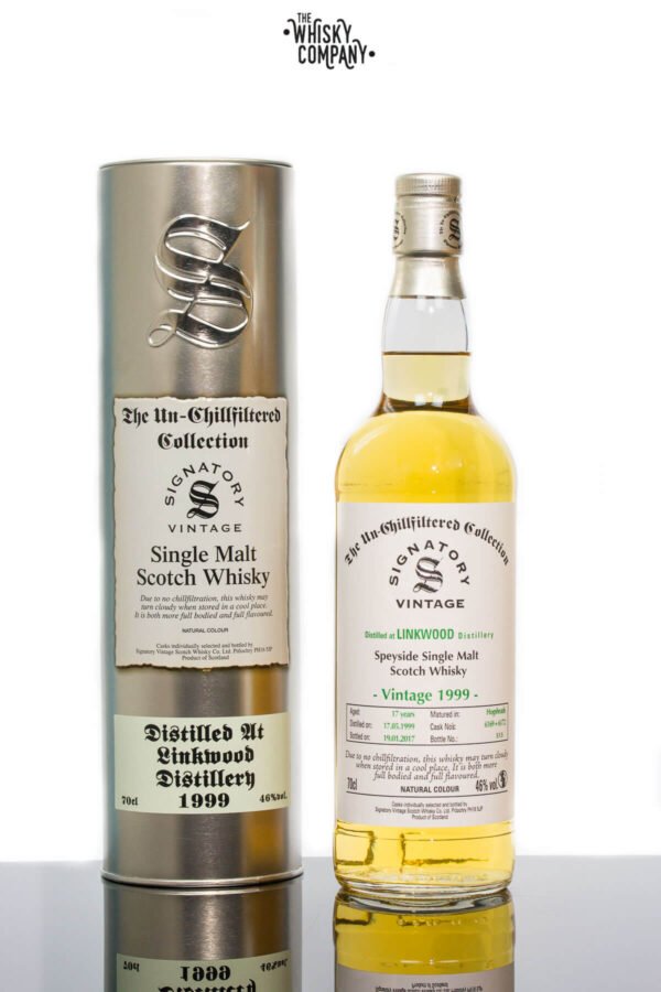 Linkwood 1999 Aged 17 Years (cask 6169 + 6172) Single Malt Scotch Whisky – Signatory Vintage (700ml)