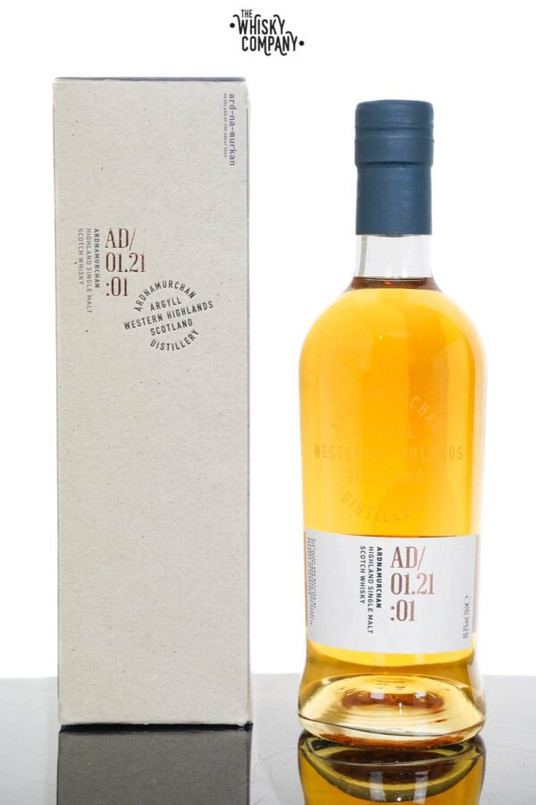 Ardnamurchan AD/01.21:01 Single Malt Scotch Whisky – Second Release  – Damaged Packaging (700ml)
