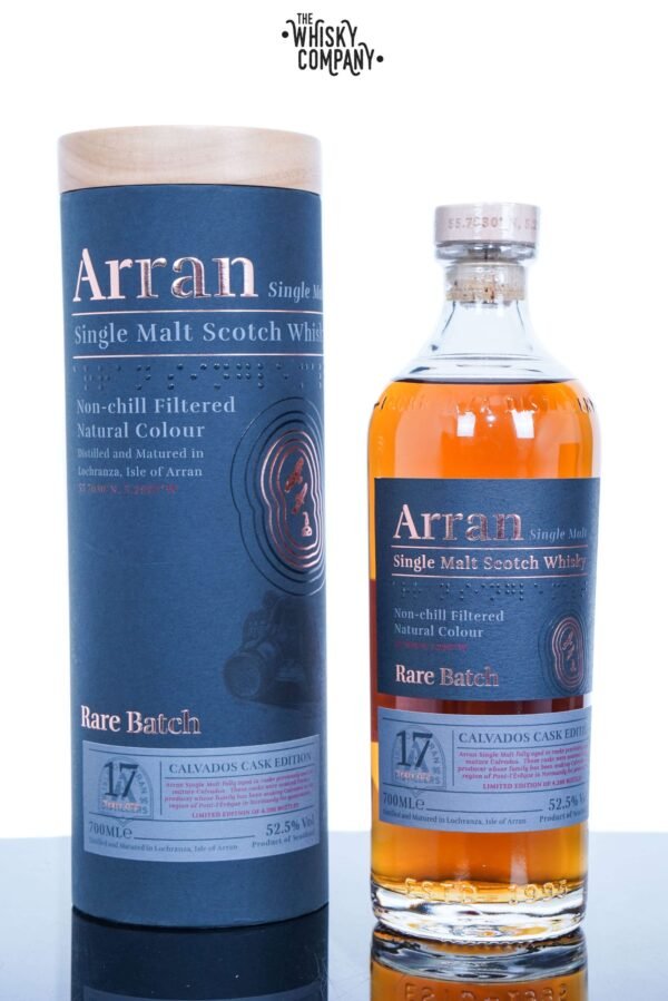 Arran 17 Years Old Rare Batch Island Single Malt Scotch Whisky – Calvados Cask Edition (700ml)
