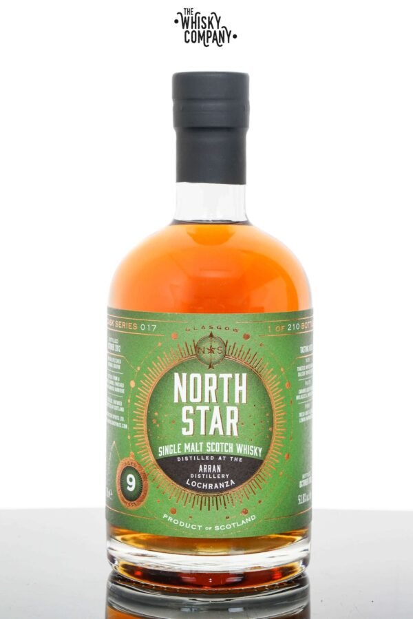 Arran 2012 Aged 9 Years Single Malt Scotch Whisky – North Star (700ml)