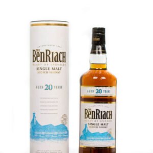 BenRiach Aged 20 Years Speyside Single Malt Scotch Whisky (700ml)