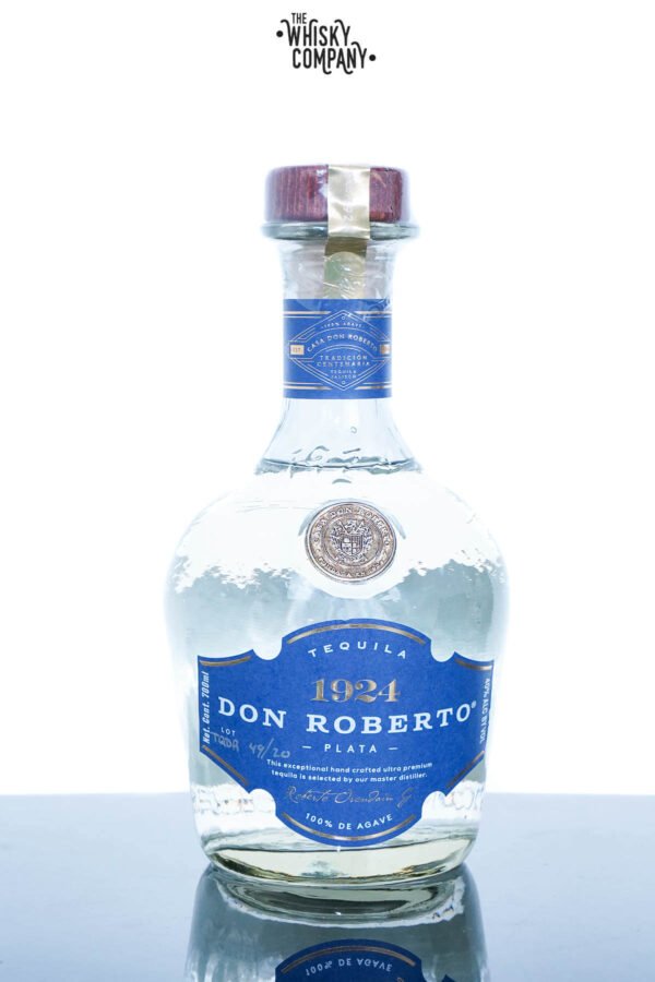 Casa Don Roberto 1924 Plata Blanco Tequila, 100% Blue Agave - 750ml