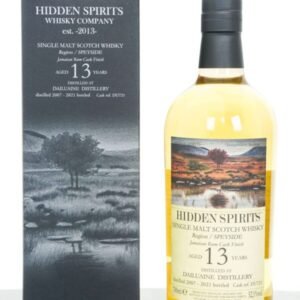 Dailuaine 2007 Aged 13 Years Speyside Single Malt Scotch Whisky – Cask #DU721 Hidden Spirits (700ml)