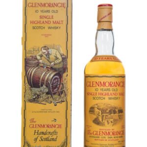 Glenmorangie 10 Year Old Highland Single Malt Scotch Whisky (1980s Bottling) - 750ml