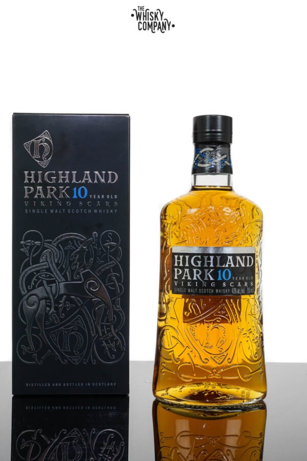 Highland Park Aged 10 Years ‘Viking Scars’ Single Malt Scotch Whisky (700ml)