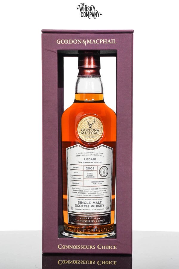 Ledaig 2008 Aged 12 Years Single Malt Scotch Whisky – Gordon & MacPhail Connoisseurs Choice (700ml)