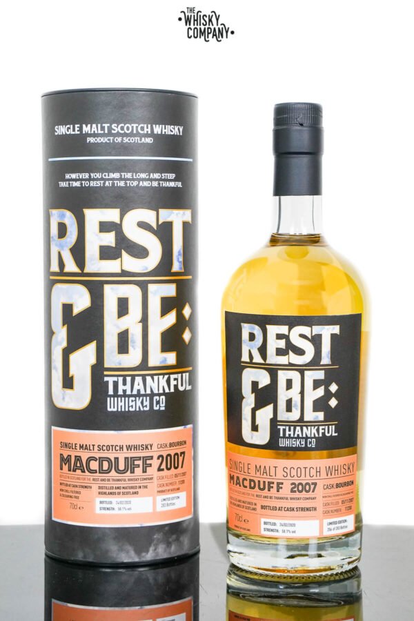 Macduff 2007 Aged 17 Years Old Single Malt Scotch Whisky – Rest and Be Thankful (700ml)