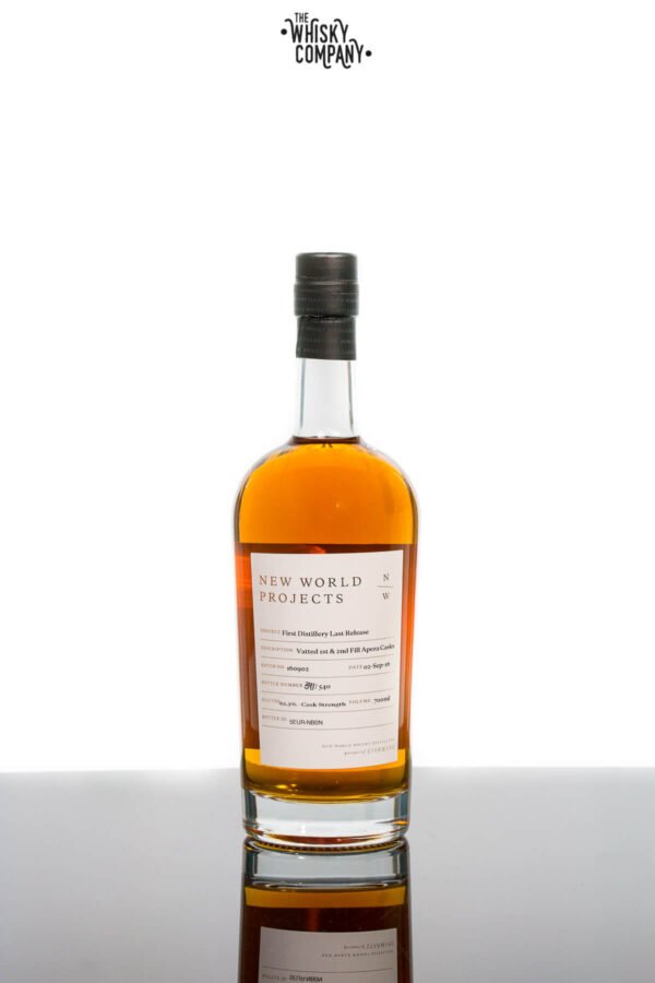 New World Projects First Distillery Last Release Cask Strength Australian Single Malt Whisky, 750ml