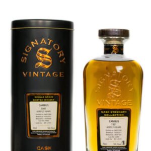 Cambus 1991 Aged 25 Years Single Grain Scotch Whisky – Signatory Vintage (700ml)